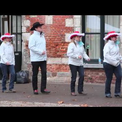 Le speed badminton au téléthon 2013 à Wambrechies