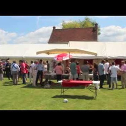 Le speed badminton à la fête de Borest